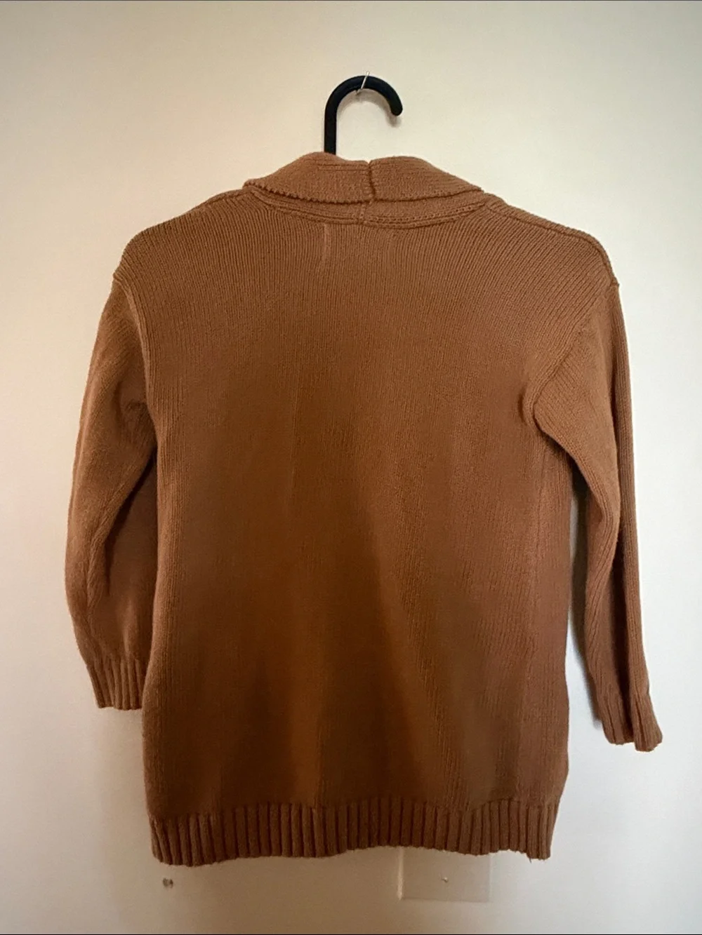 Old Navy Camel Open-Front Knit Cardigan with Pockets